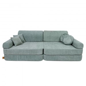 Veľký skladací penový bunker / detské ihrisko / pohovka - SOFA premium