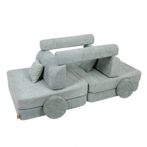 Veľký skladací penový bunker / detské ihrisko / pohovka - SOFA premium