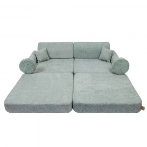 Veľký skladací penový bunker / detské ihrisko / pohovka - SOFA premium