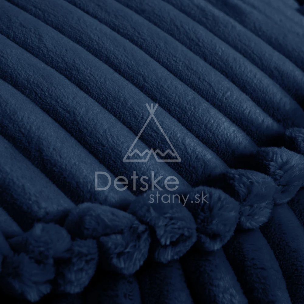 Sedací vak pre deti TEDDY Churros hard - Midnight BLUE